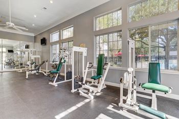 Modern fitness center